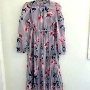 Long floral dress